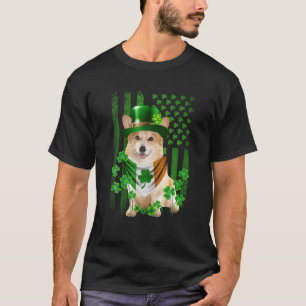 T-shirt Irish Corgi St Patrick's Day Funny Leprechaun Corg