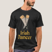 T-shirt Irish Dance Dancer Irlande Chaussures St Patrick's (Devant)