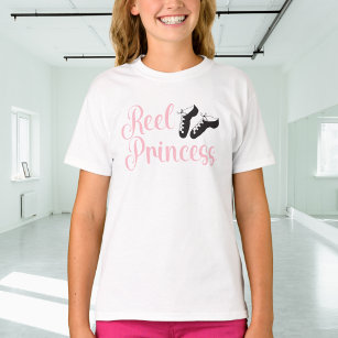 T-shirt Irish Dance Light Rose Reel Princess Soft Chaussur