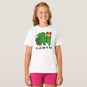 T-shirt Irish Dancing, jigs et Wigs (Devant entier)