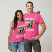T-shirt Irish Dogs When I'm Dead My Gets Everything Irish (Unisexe)
