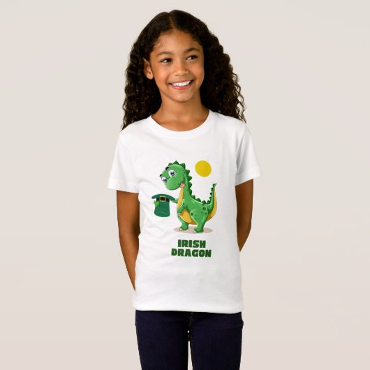 T-Shirt Irish Dragon st patrick (Devant entier)
