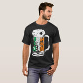T-shirt Irish Drinking Team Beer  Ireland Flag Patrick's D (Devant entier)