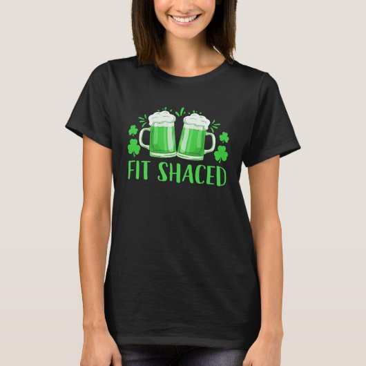 T-shirt Irish Drinking Team Men St Paddys day Fit Shaced W (Devant)