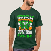 T-shirt Irish Drinking Team St. Patrick’s Day (Devant)