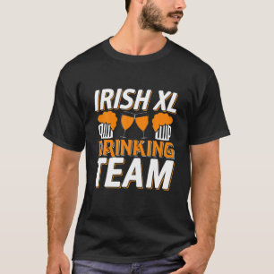 T-shirt Irish Drinking Team St Patrick's Irish Beer Drinki