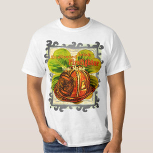T-shirt Irish Firefighter dédié