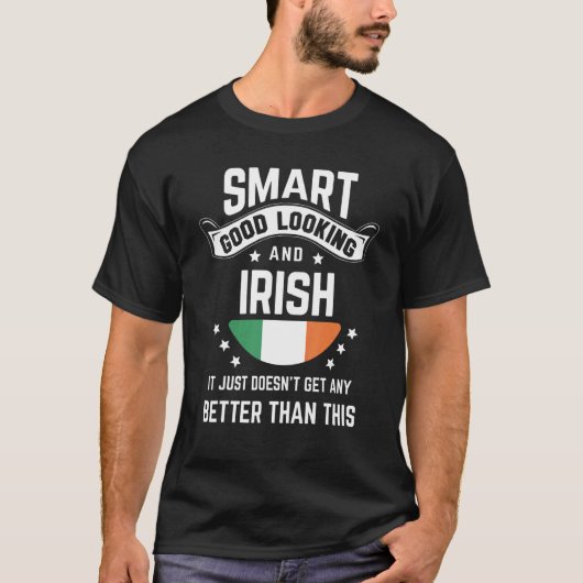 T-shirt Irish Flag (Devant)