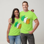 T-shirt Irish Flag Design (Unisexe)