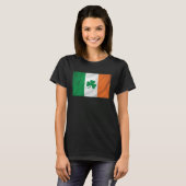 T-shirt Irish Flag Irish Pride Shamrock (Devant entier)
