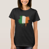 T-shirt Irish Flag St Patrick s Day (Devant)