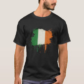 T-shirt Irish Flag St Patrick s Day (Devant)
