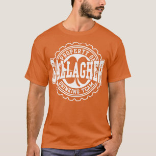 T-shirt Irish Gallagher Boire Team Jour de la Saint Patric