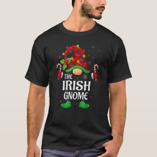 T-shirt Irish Gnomalo Buffalo Red Plaid Correspondant Fami