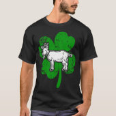 T-shirt Irish Goat St. Patrick's Day Green Gift (Devant)