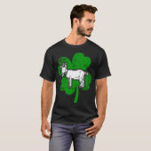 T-shirt Irish Goat St. Patrick's Day Green Gift (Devant entier)