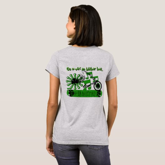 T-shirt Irish Goes Retro -Go n-er un bthar leat. -Irlandai (Dos entier)