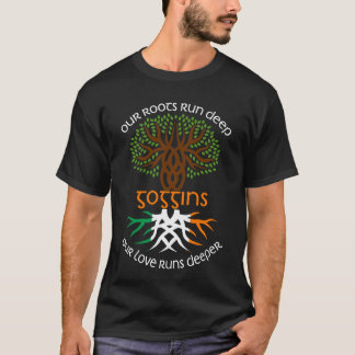 T-shirt Irish GOGGINS Nom de famille Notre amour tourne pl