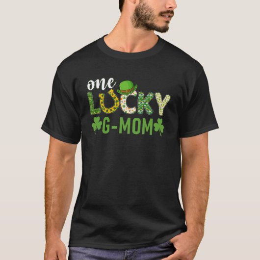 T-shirt Irish Group Matching One Lucky G Mom St Patrick s (Devant)