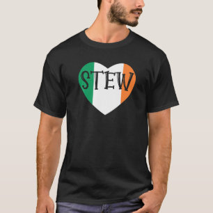 T-shirt Irish Heart Irlande I Love Irleand Irish Stew