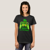 T-shirt Irish I Gaming Funny St Patrick's Day Video Ga (Devant entier)