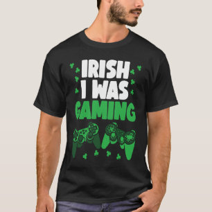 T-shirt Irish I Gaming St Patrick's Day Gamer Boys Me