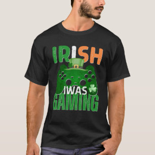 T-shirt Irish I Gaming St Patrick's Day Vidéo Jeu Con