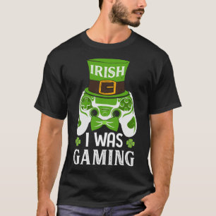 T-shirt Irish I Gaming Video Game Controller Irish Gam