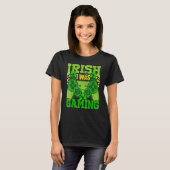 T-shirt Irish I Was Gaming Funny St Patricks Day Gamer Boy (Devant entier)