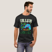 T-shirt Irish I was gaming St Patricks 1 (Devant entier)