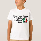 T-shirt Irish Italian Boy (Devant)