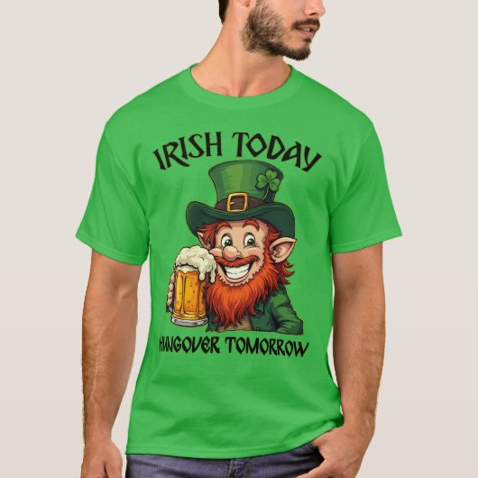 T-shirt Irish Leprechaun - Saint Patrick's Day (Devant)