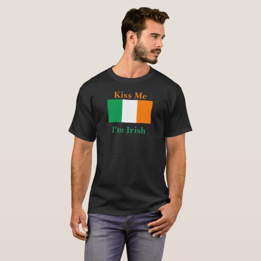 T-shirt Irish Love Rainbow Pride St Pats Shamrock (Devant entier)