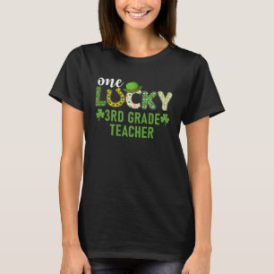 T-shirt Irish Matching One Lucky 3e Grade Teacher St Part
