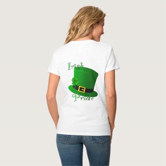 T-shirt Irish Pride St Patrick's Day (Dos entier)