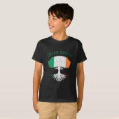 T-shirt Irish Roots Family Tree Kids (Devant entier)
