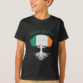 T-shirt Irish Roots Family Tree Kids