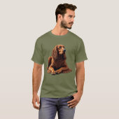 T-shirt irish Setter (Devant entier)