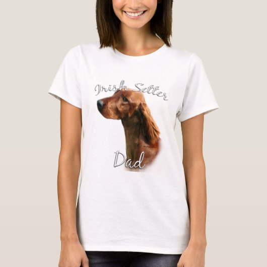T-shirt Irish Setter Dad 2 (Devant)