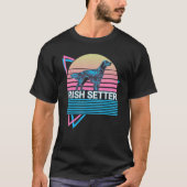 T-shirt Irish Setter Retro (Devant)