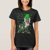 T-shirt Irish Shamrock Leprechaun Baboon St Patrick's Day (Devant)