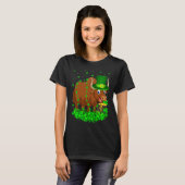 T-shirt Irish Shamrock Leprechaun Buffalo St Patrick's Day (Devant entier)