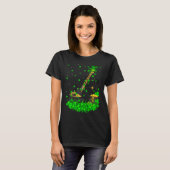 T-shirt Irish Shamrock Leprechaun Crane St Patrick's Day (Devant entier)