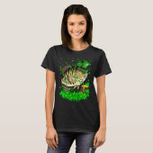 T-shirt Irish Shamrock Leprechaun Crappie Fish St Patrick' (Devant entier)