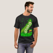 T-shirt Irish Shamrock Leprechaun Cucumber St Patrick's Da (Devant entier)