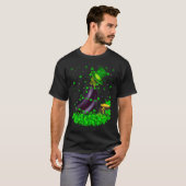 T-shirt Irish Shamrock Leprechaun Eggplant St Patrick's Da (Devant entier)