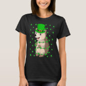 T-shirt Irish Shamrock Leprechaun Hedgehog St Patrick's Da (Devant)