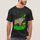 T-shirt Irish Shamrock Leprechaun Hyena St Patrick's Day (Devant)