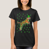 T-shirt Irish Shamrock Leprechaun Liger St Patrick's Day (Devant)