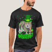 T-shirt Irish Shamrock Leprechaun Pika St Patrick's Day (Devant)